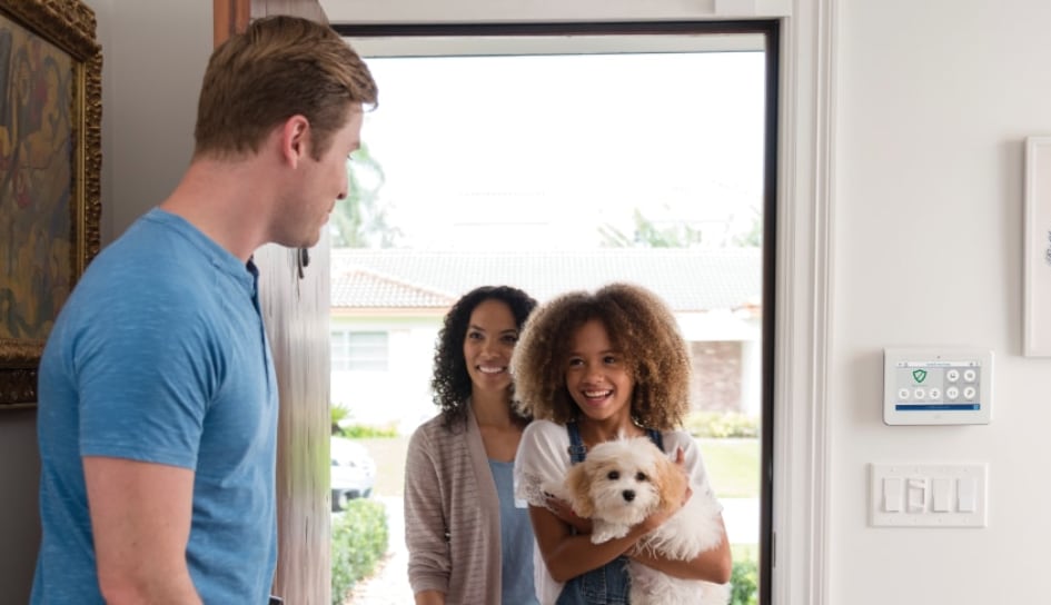 Tampa home with ADT Smart Locks